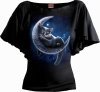 Velvet Moon - Ladies Bat Top Spiral